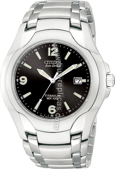 Citizen Eco-Drive 180 Titanium Mens Watch BM6060-57F