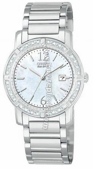 Citizen Palidoro Eco-Drive Mid-Size 32 Diamond Ladies Watch EW0900-56D