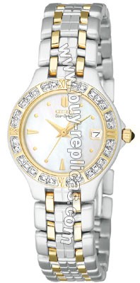 Citizen Lucca Diamond Two-Tone Ladies Watch EW0694-56D