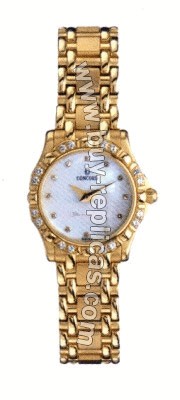 Concord Saratoga SL 18kt Yellow Gold Diamond Watch 0308787