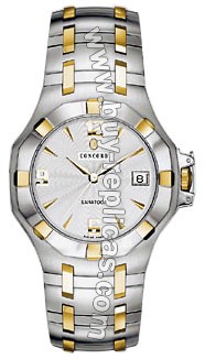 Concord Saratoga 18kt Yellow Gold And Steel Mens Watch 0310563