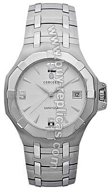 Concord Saratoga Steel Mens Watch 0310374