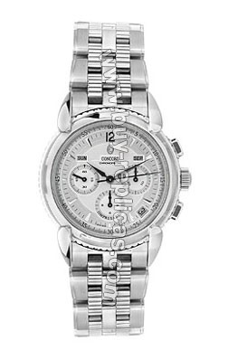 Concord Impresario Steel Chronograph Mens Watch 0308968