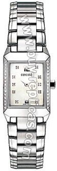 Concord Carlton Diamond Mother-of-Pearl Mini Ladies Watch 0310709