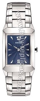 Concord Carlton Steel Blue Mens Watch 0310704