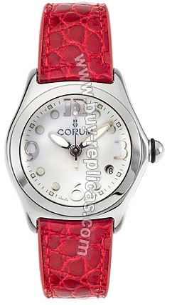 Corum Bubble Steel Red Ladies Watch 039-250-20-0F06-PN94R