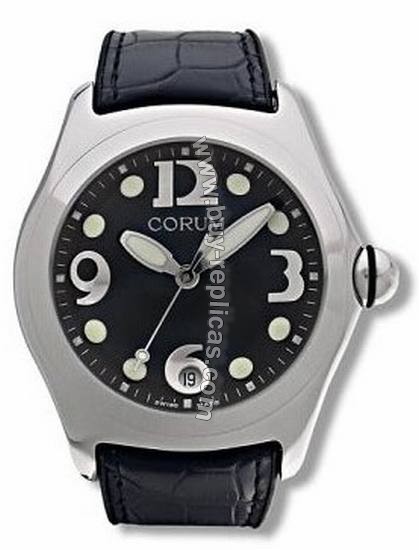 Corum Bubble Large Stainless Steel Mens Watch 163-150-20-0F01FM30R