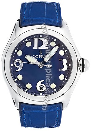 Corum Bubble XL Steel Blue Mens Watch 163-250-20-0F03-FB30R