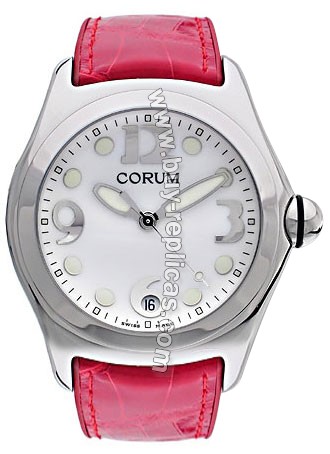 Corum Bubble XL Steel Red Unisex Watch 163-150-20-0F06-EB30R