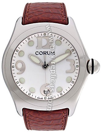 Corum Bubble XL Steel Brown Mens Watch 163-150-20-0F02-EB30R