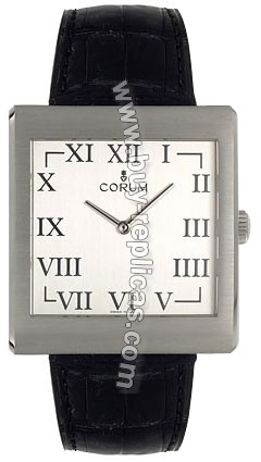 Corum Buckingham Steel Black Mens Watch 157-181-20-0001-BA42