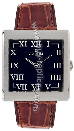 Corum Buckingham Steel Brown Mens Watch 138-181-20-0002-BN42