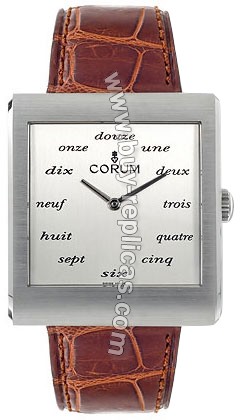 Corum Buckingham Steel Brown Mens Watch 138-181-20-0002-BA44