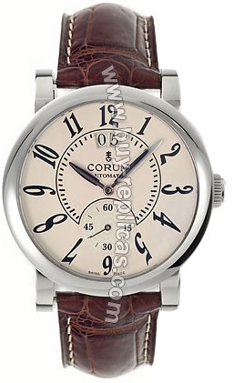 Corum Grande Date Steel Brown Mens Watch 922-201-20-0F02-BA12