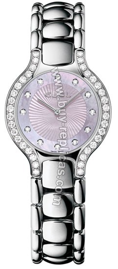 Ebel Beluga Lady Pink Mother-of-Pearl Diamond Ladies Watch 1215312