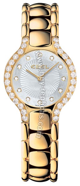 Ebel Beluga Gold Diamond Ladies Watch 8976428/9995050