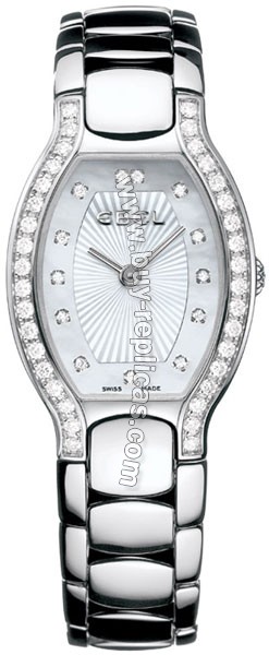 Ebel Beluga Tonneau Diamond Mini Ladies Watch 9656G28/9991070