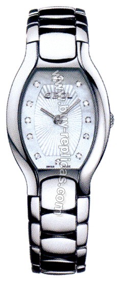 Ebel Beluga Tonneau Diamond Mini Ladies Watch 9656G21/99970