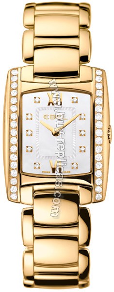 Ebel Brasilia Diamond 18kt Yellow Gold Ladies Watch 1215613