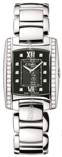 Ebel Brasilia Diamond Black Ladies Watch 1215667