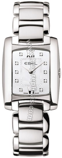 Ebel Brasilia Mother-of-Pearl Dial Diamond Ladies Watch 1215605