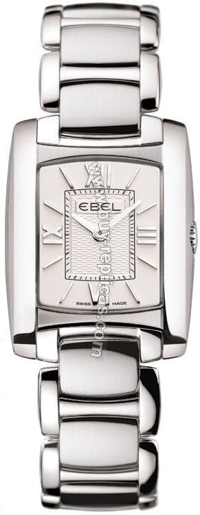 Ebel Brasilia Steel Silver Dial Ladies Watch 1215602