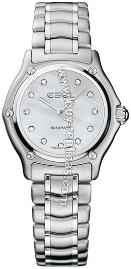 Ebel 1911 Diamond Steel Ladies Watch 1215520