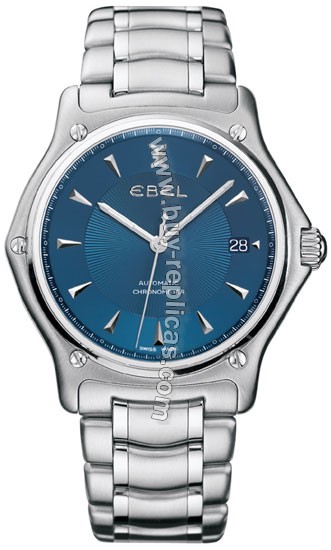 Ebel 1911 Automatic Steel Blue Mens Watch 1215476