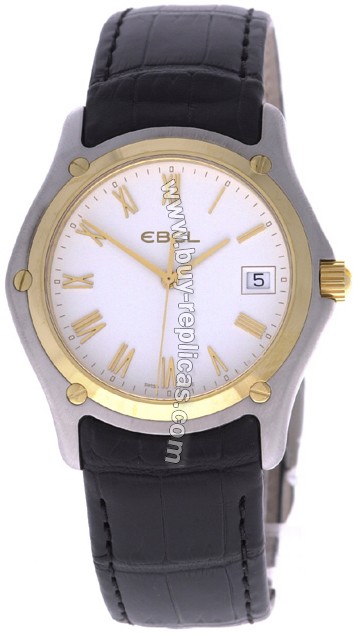 Ebel Classic Two-Tone Stainless Steel Mens Watch 1255F41.0235136