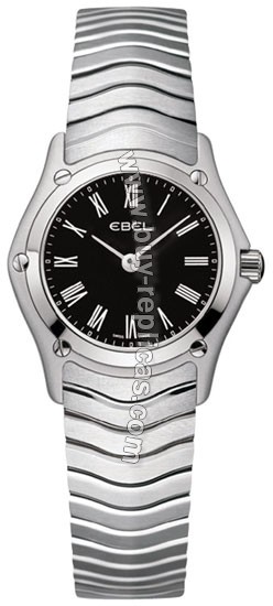 Ebel Classic Mini Steel Black Ladies Watch 1215258