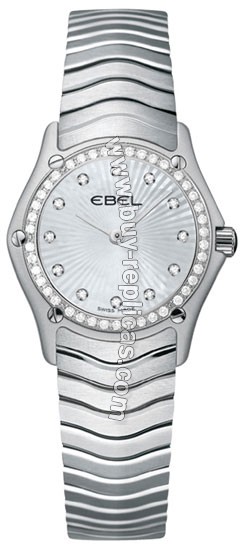 Ebel Classic Diamond Mother-of-Pearl Mini Ladies Watch 1215422