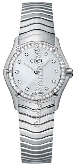 Ebel Classic Steel Diamond Mini Ladies Watch 1215259