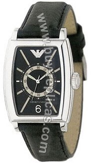 Emporio Armani Steel Black Mens Watch Ar0909