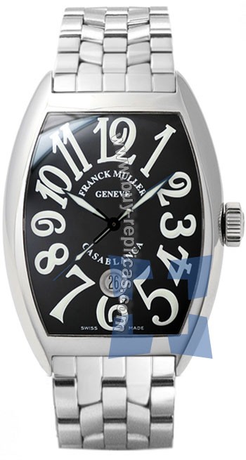 Frank Muller Casablanca Mens Watch 8880CDT-SS-BLK