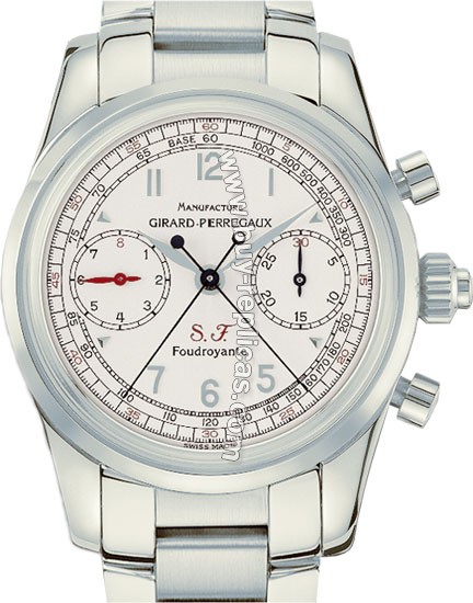 Girard Perragaux Ferrari 18kt White Gold Mens Watch 90200.6.53.8148