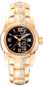 Girard Perragaux Ferrari 18kt Rose Gold Ladies Watch 80400.5.52.604