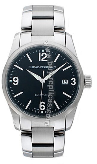 Girard Perregaux Classic Elegance Stainless Steel Mens Watch 49570-1-11-644