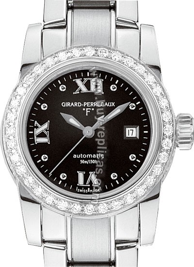 Girard Perragaux Collection Lady Diamond Stainless Steel Ladies Watch 08039D1A11.612