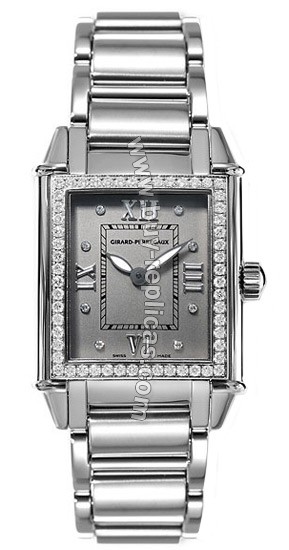 Girard Perregaux Vintage 1945 Diamond Stainless Steel Ladies Watch 02574-D1A11-21M