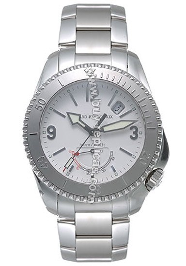 Girard Perragaux Seahawk II Stainless Steel Mens Watch 49920-1-11-7147