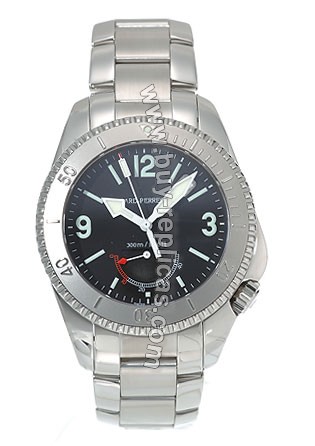 Girard Perragaux Seahawk II Stainless Steel Mens Watch 49900-1-11-6146