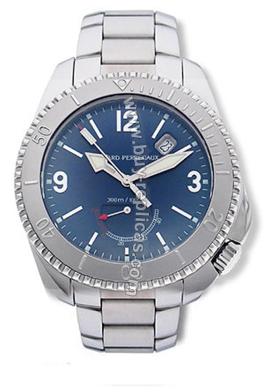 Girard Perragaux Seahawk II Stainless Steel Mens Watch 49900-1-11-4144