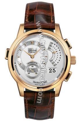 Glashutte PanoRetroGraph Mens Watch 60-01-03-03-06