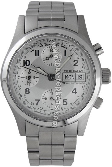 Hamilton Khaki Field Chrono Auto Steel Mens Watch H71416157