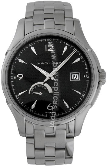 Hamilton Jazzmaster Steel Black Mens Watch H32319135