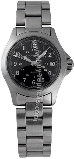 Hamilton Khaki King Quartz Steel Black Ladies Watch H34211133