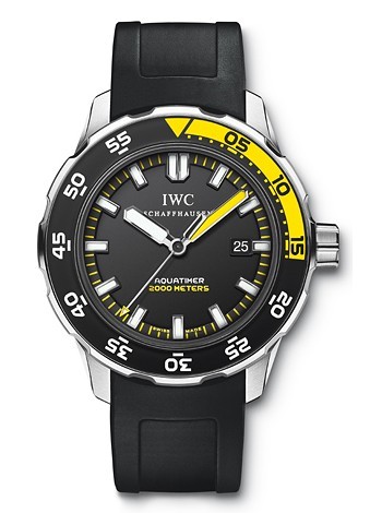 IWC Aquatimer Automatic Black  Watch 356802