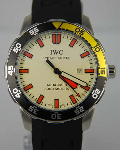 IWC Aquatimer Automatic White Watch