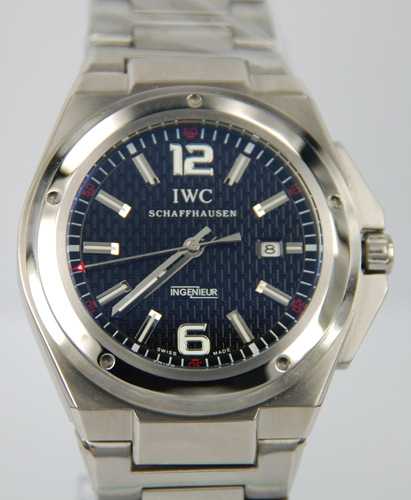 IWC Ingenieur Automatic Mission Earth blue watch