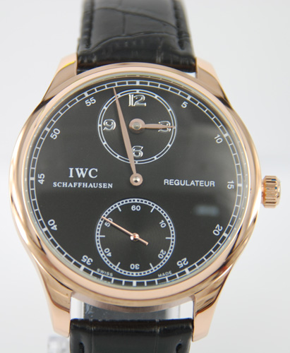 IWC Portuguese Regulateur Black Watch